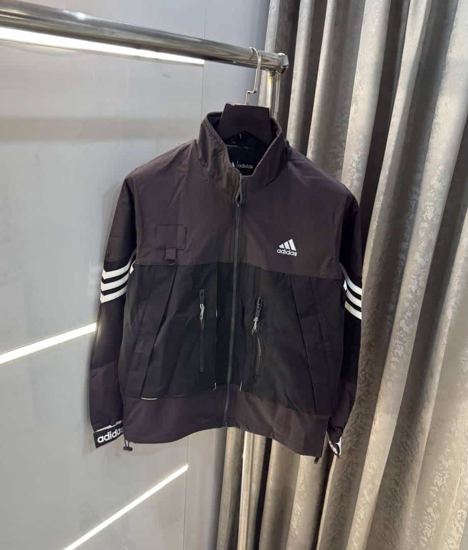 Adida s Dark Grey Premium Bomber Jacket