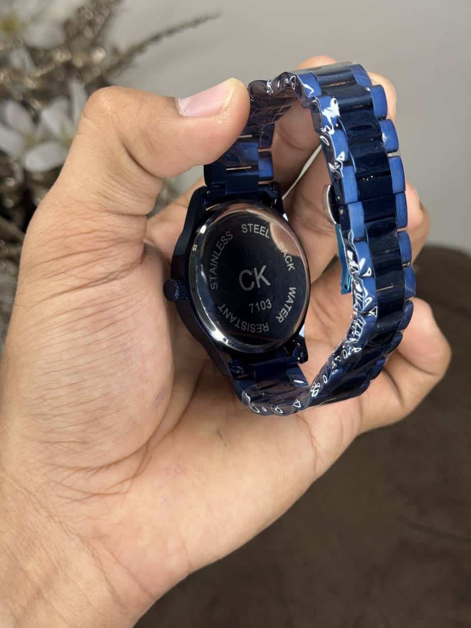 Calvin KLeIn Royal Blue Quartz Premium Metal Watch