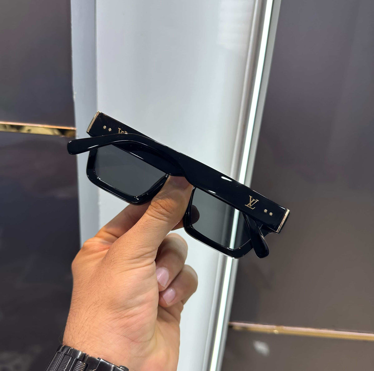 Louis Vuitton Black Designer Premium Shade 104