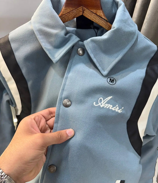 Amir i sky blue Bone Edition Imported Jacket