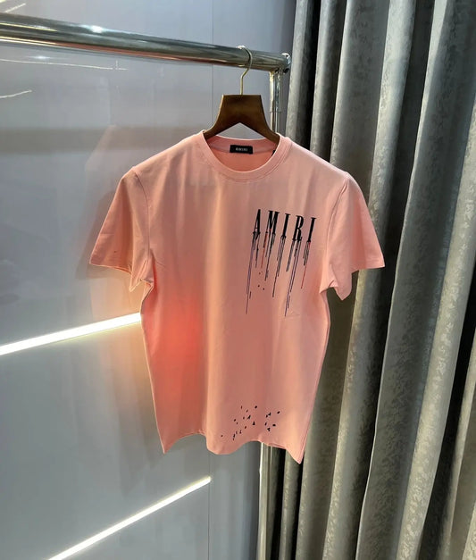 Amir i peach Logo Print Premium Imported T-Shirt