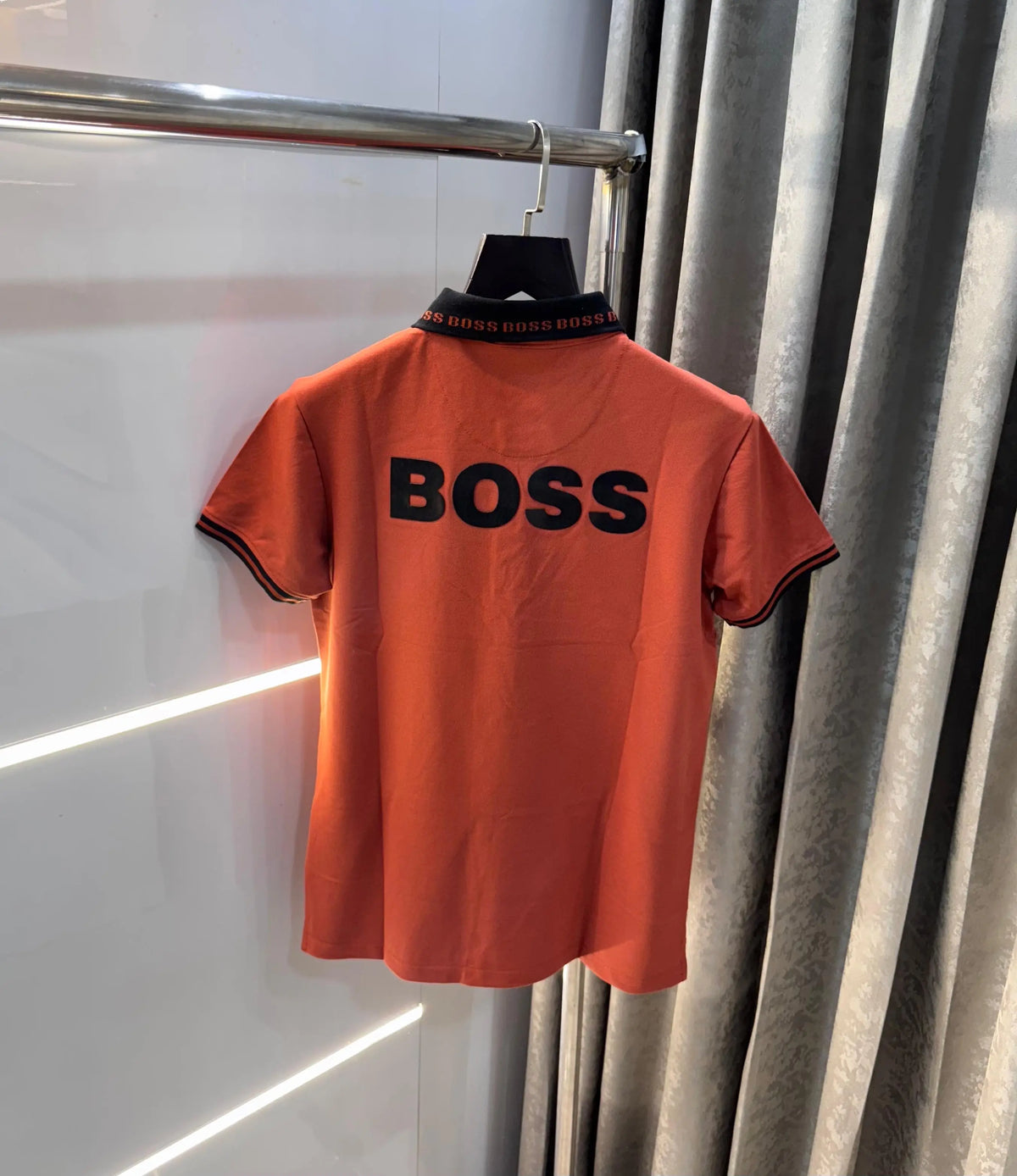 Hugo bos s Rust Classic Premium Polo T-Shirt