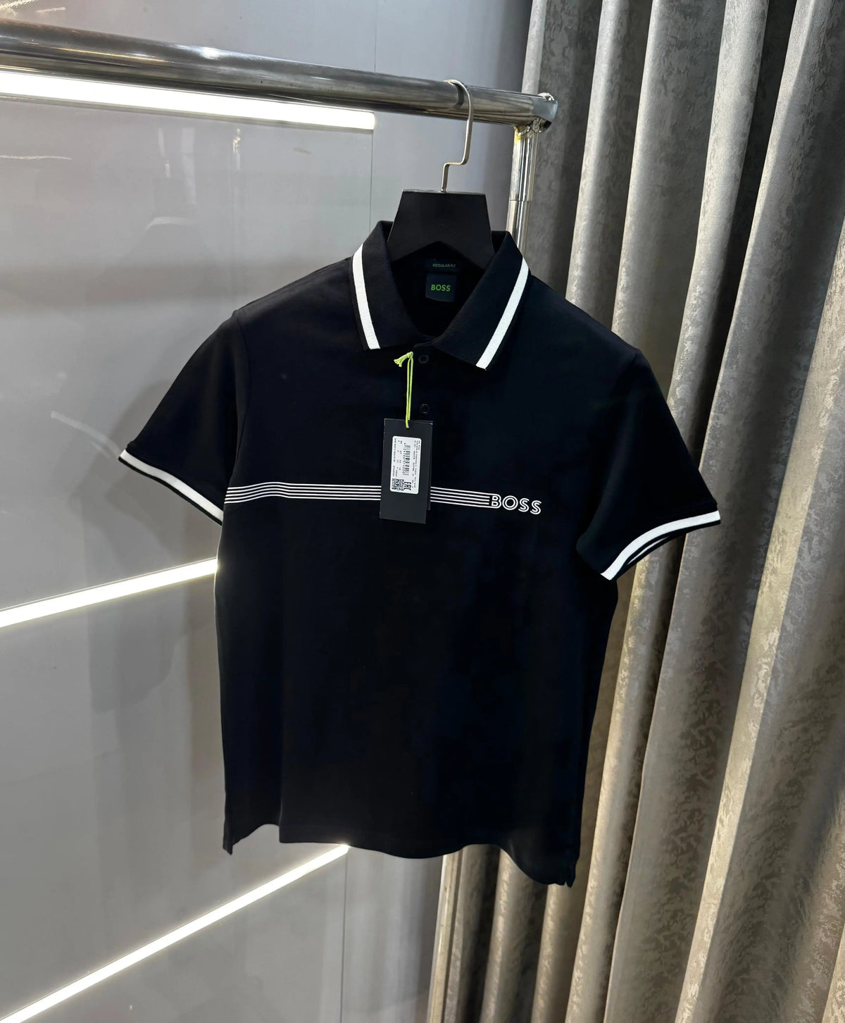 Hugo bos s Black Classic Premium Polo T-Shirt