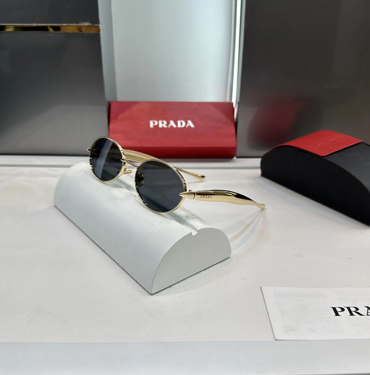 Prad a Gold Black Premium Shades