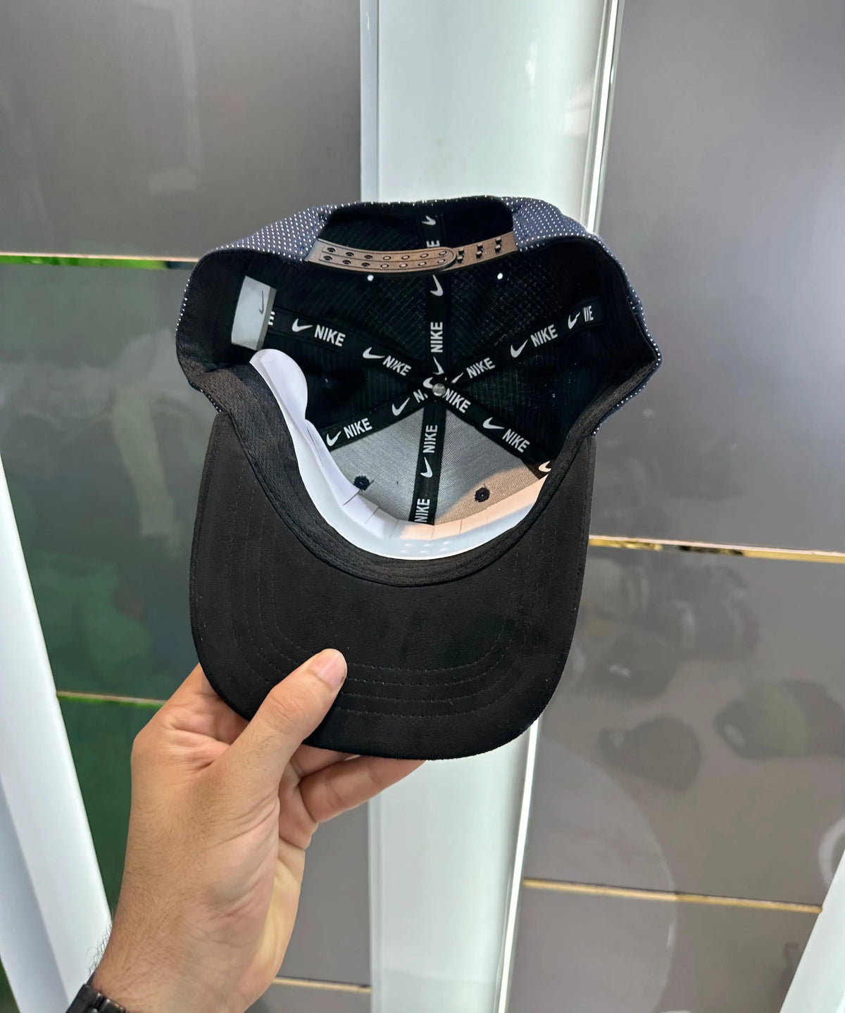Cap Nik e Blue Black Premium Imported Cap
