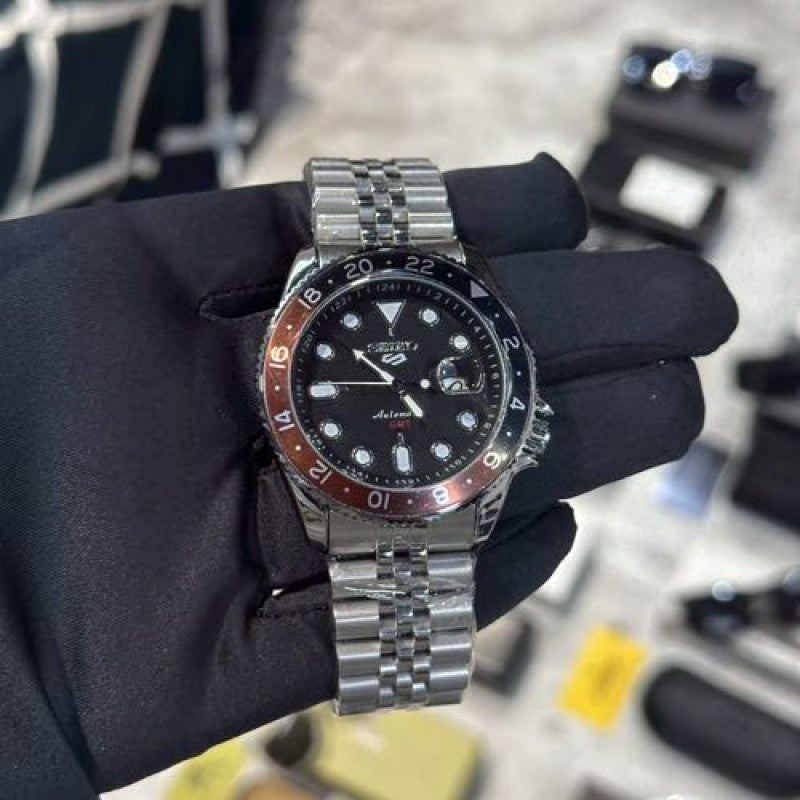 Seiko Gmt Sportz 5 Black ( 131 )