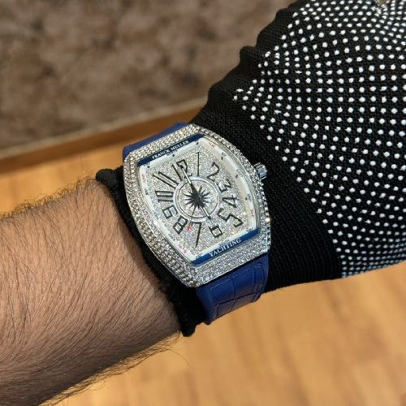 FRANCK MULLER DIAMOND BLUE ( 106 )