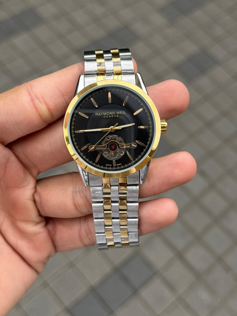 Raymond Weil Freelancer Automatic Two Tone Black Dial