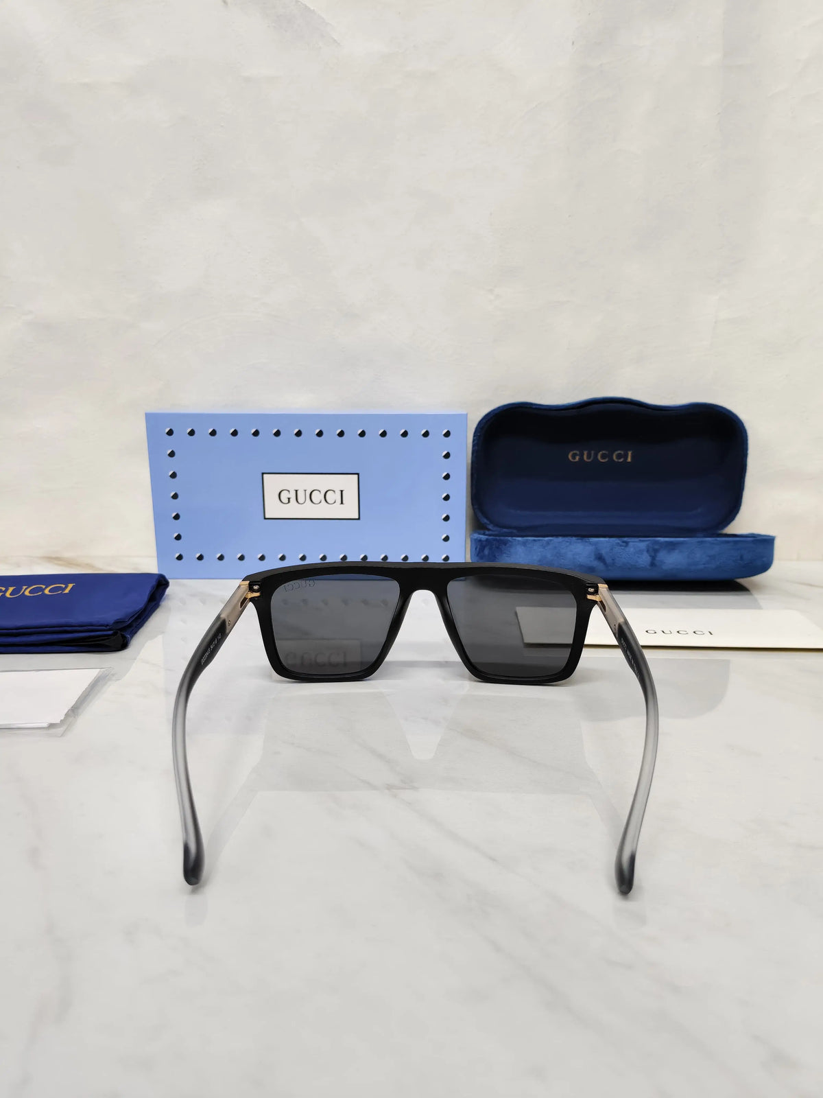 Gucci 2204 BLACK GREY MATT