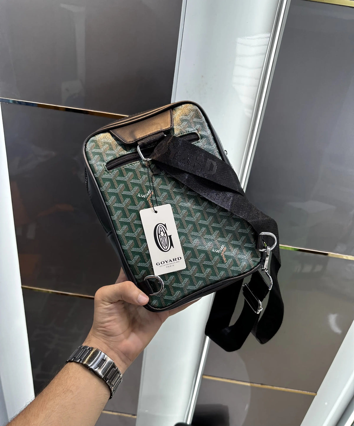 Goyar d Green Premium Sling Bag g218