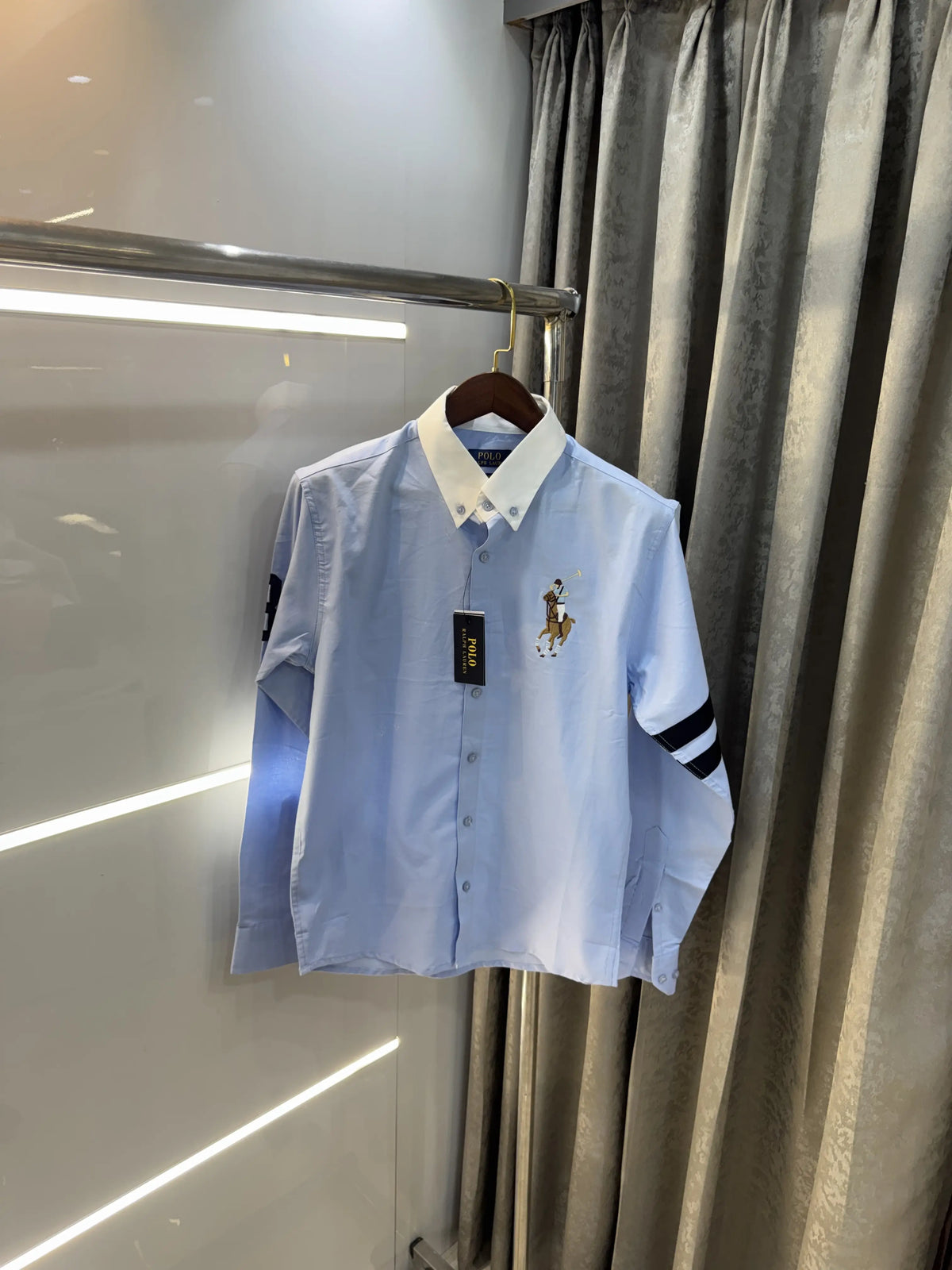 Ralph Lauren Sky Blue Premium Classic Shirt