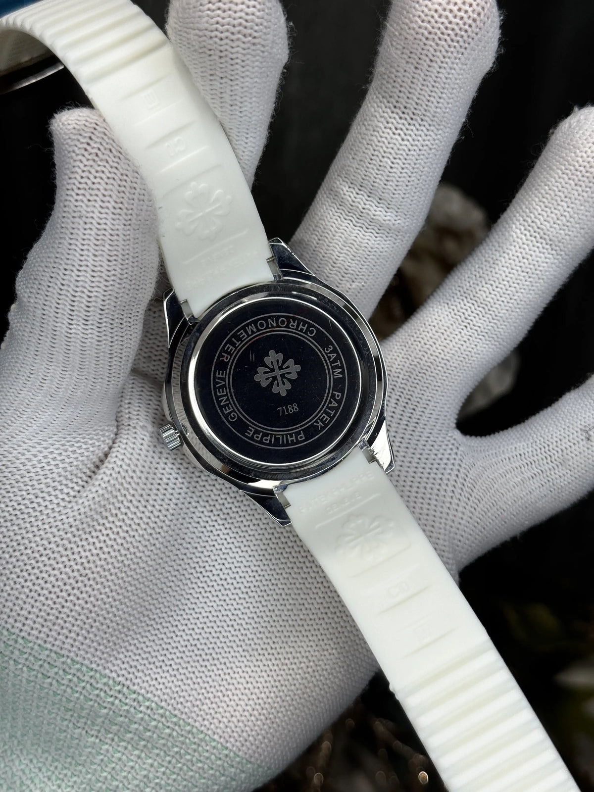 Patek Aquanaut All White Diamond Premium Watch