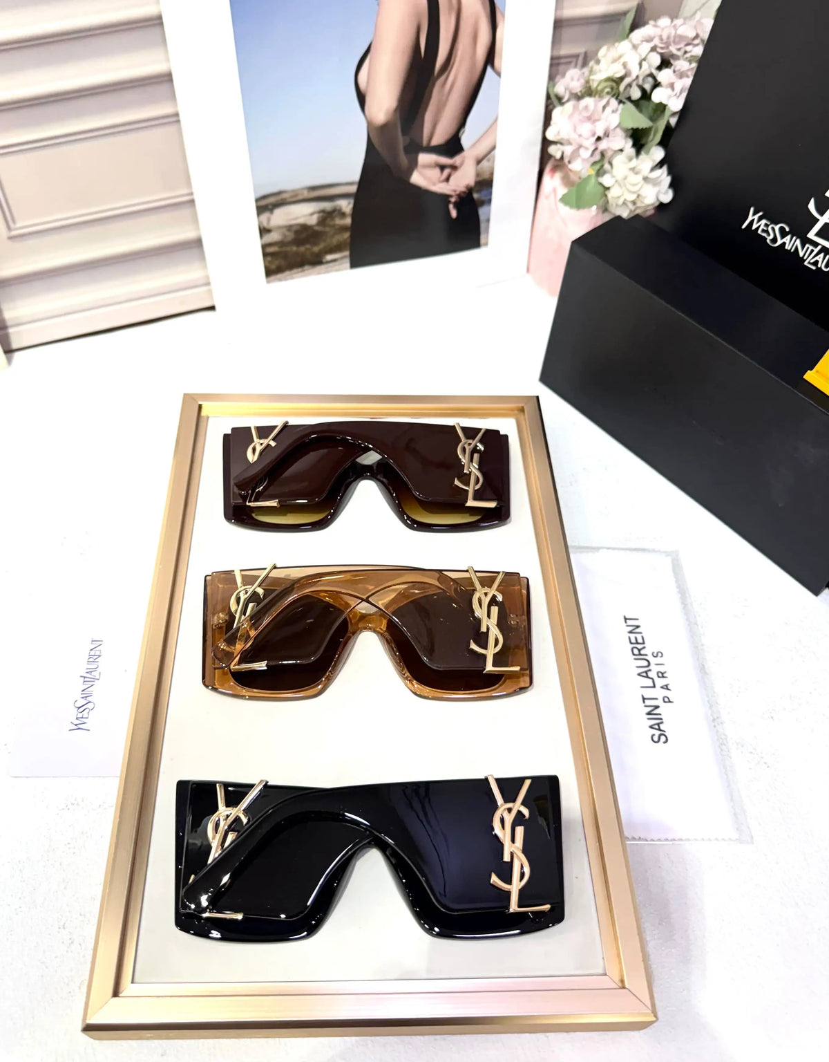 YSL BLACK PREMIUM LUXURY BRAND'S OFFICIAL STORE TOP MOST SELLING MODEL