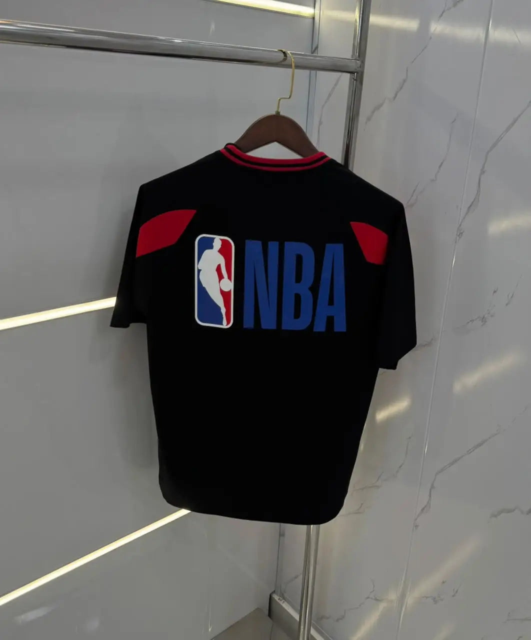 Balenciaga x NBA Black Back Print Imported Oversized T-Shirt