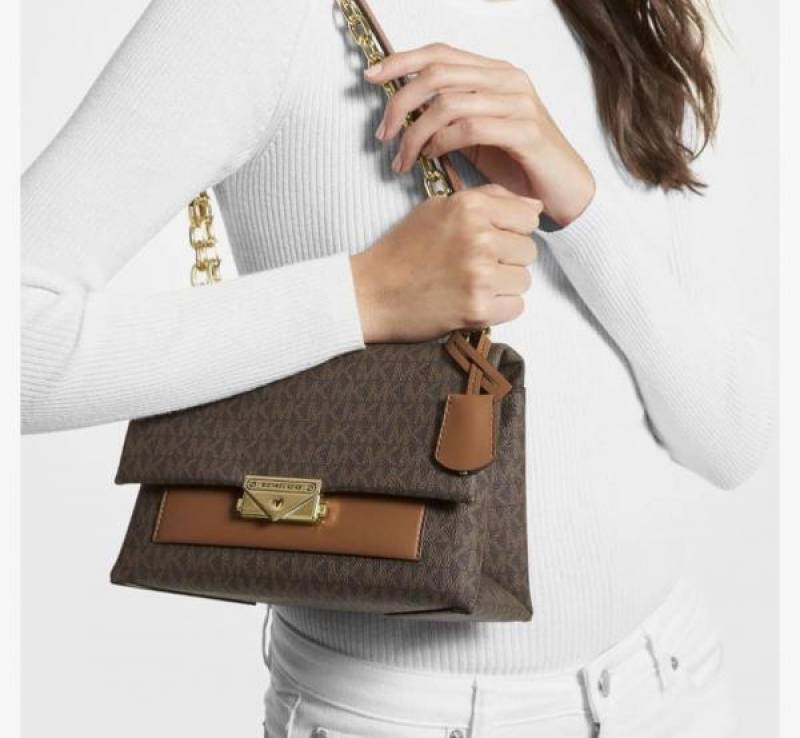 Michael kor womens outlet cece medium logo shoulder bag with box 393