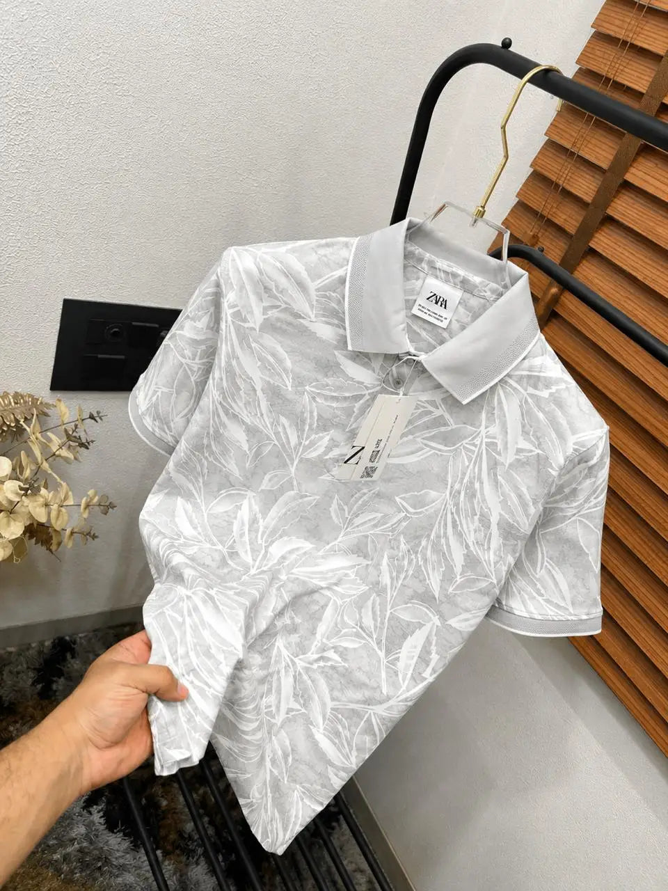Zar_a Printed Very Premium Imported Polo T-shirt (DN 634)