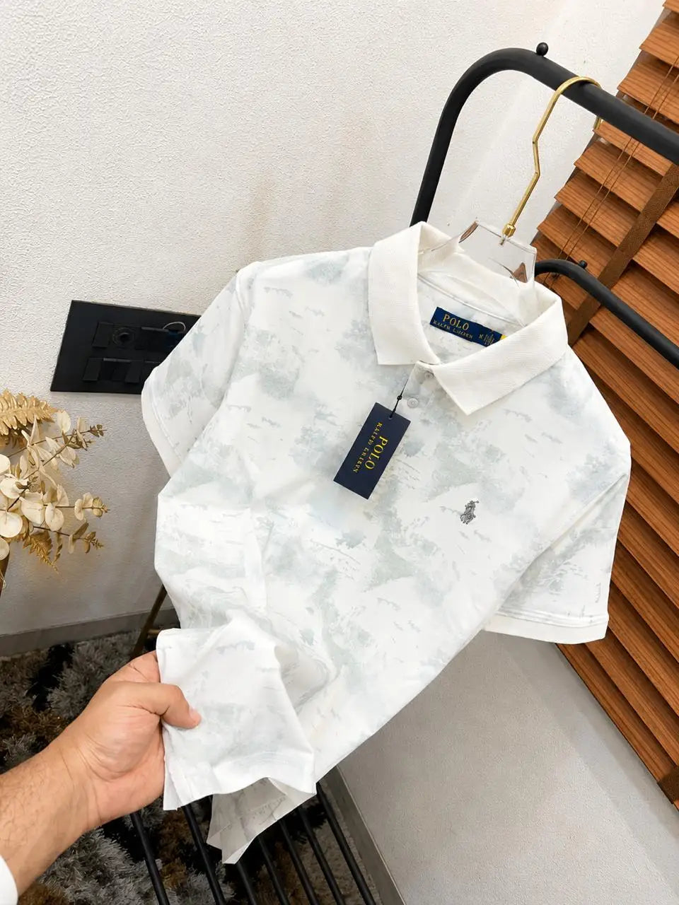 Ralp_h Lauren Printed Very Premium Imported Polo T-shirt (DN 636)