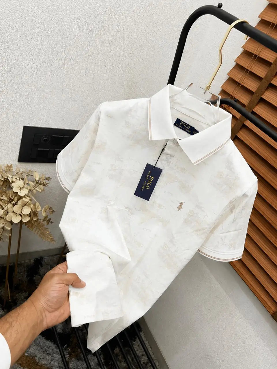 Ralp_h Lauren Printed Very Premium Imported Polo T-shirt (DN 636)