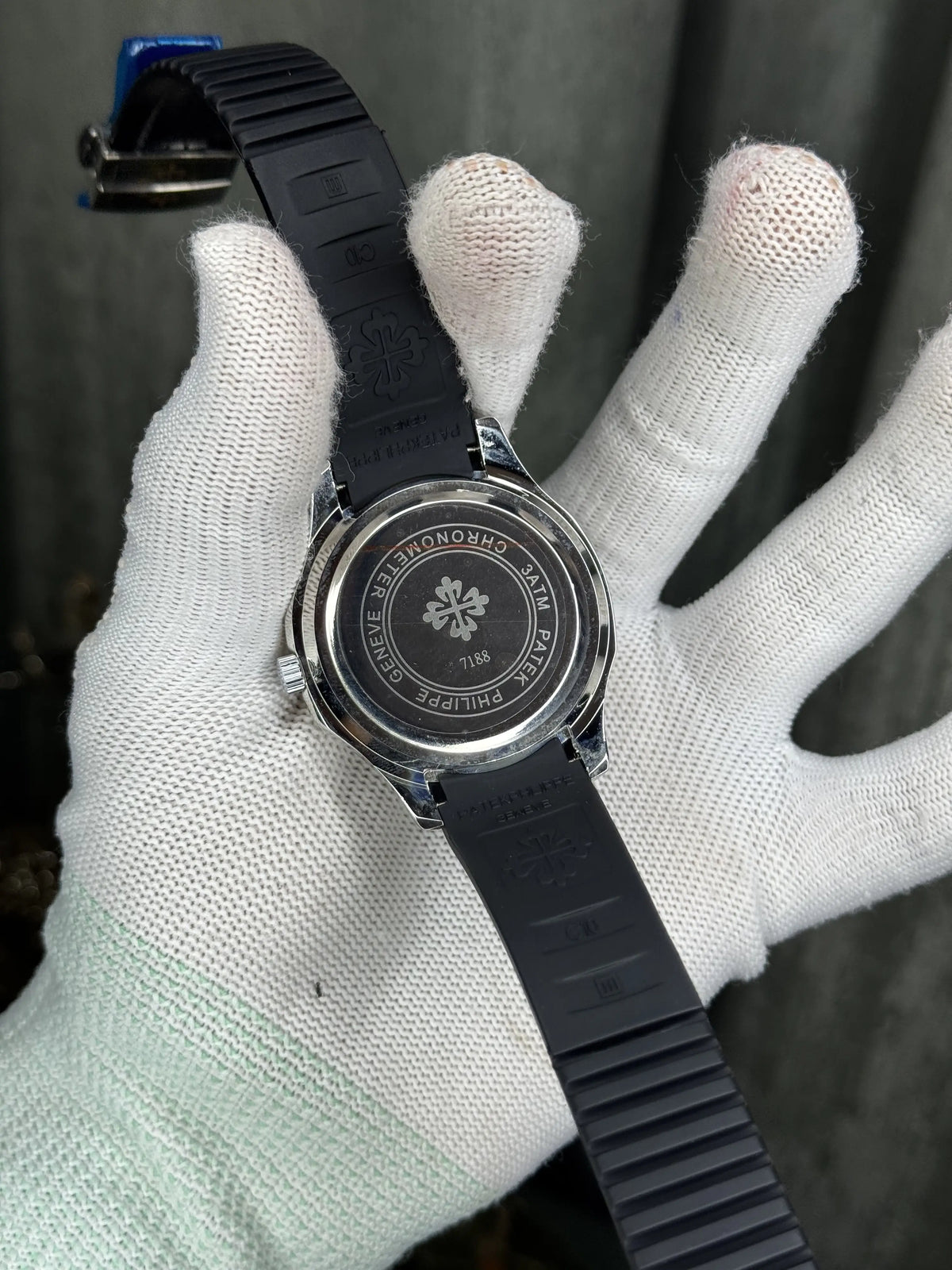 Patek Aquanaut Black White Diamond Premium Watch