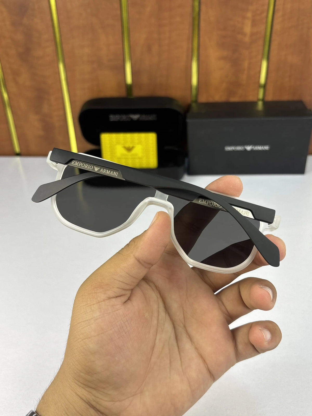 Emporio Armani 219 White Black