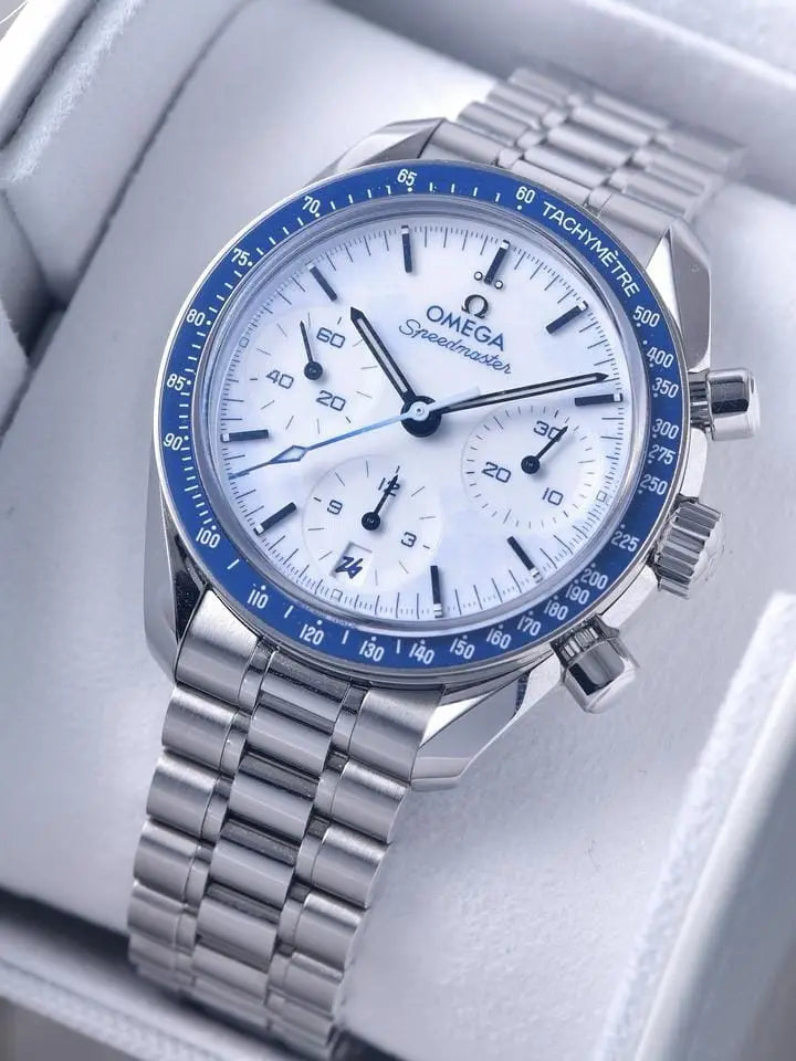 omega- Speed- master White Heavy 🥶