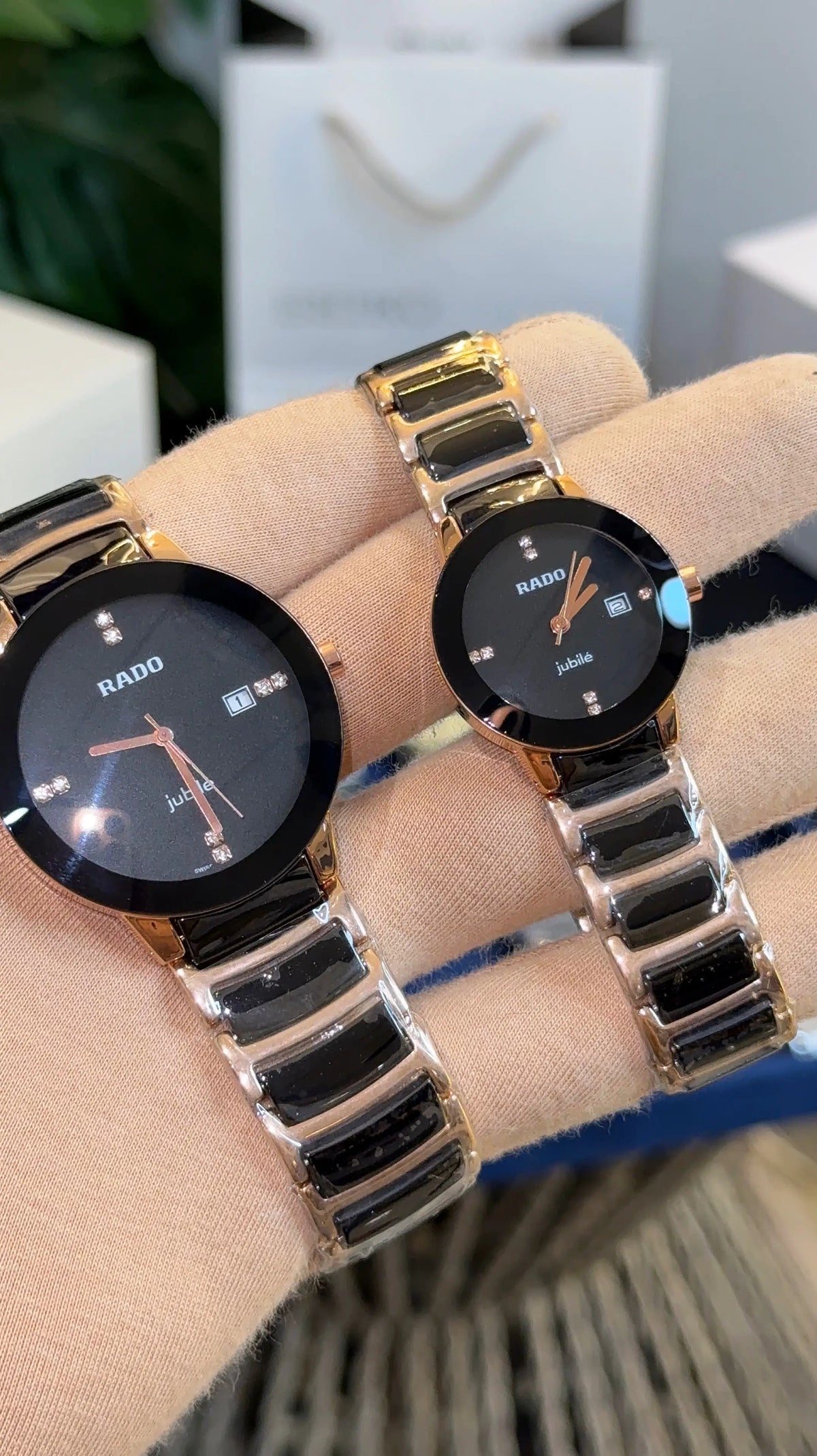Rado Jubilee Couple Black/Copper