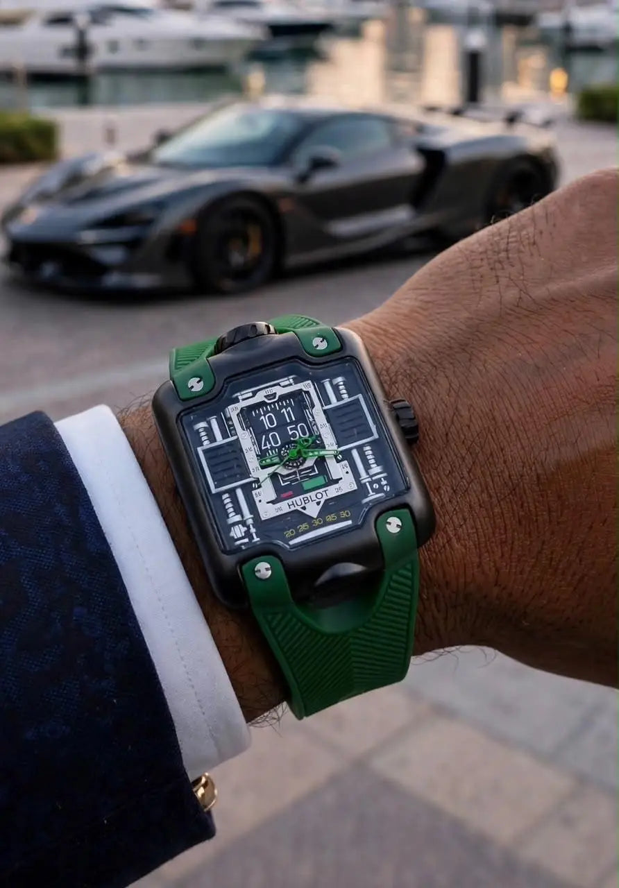 HUBLOT_BLACK-GREEN