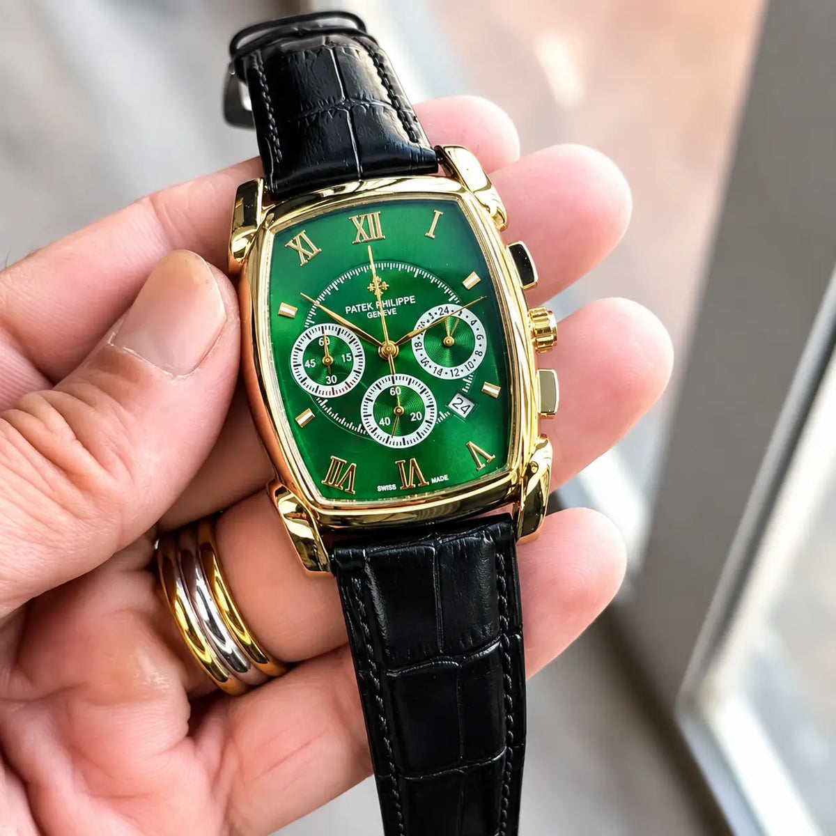 PATEK PHILIPE_GOLD-GREEN