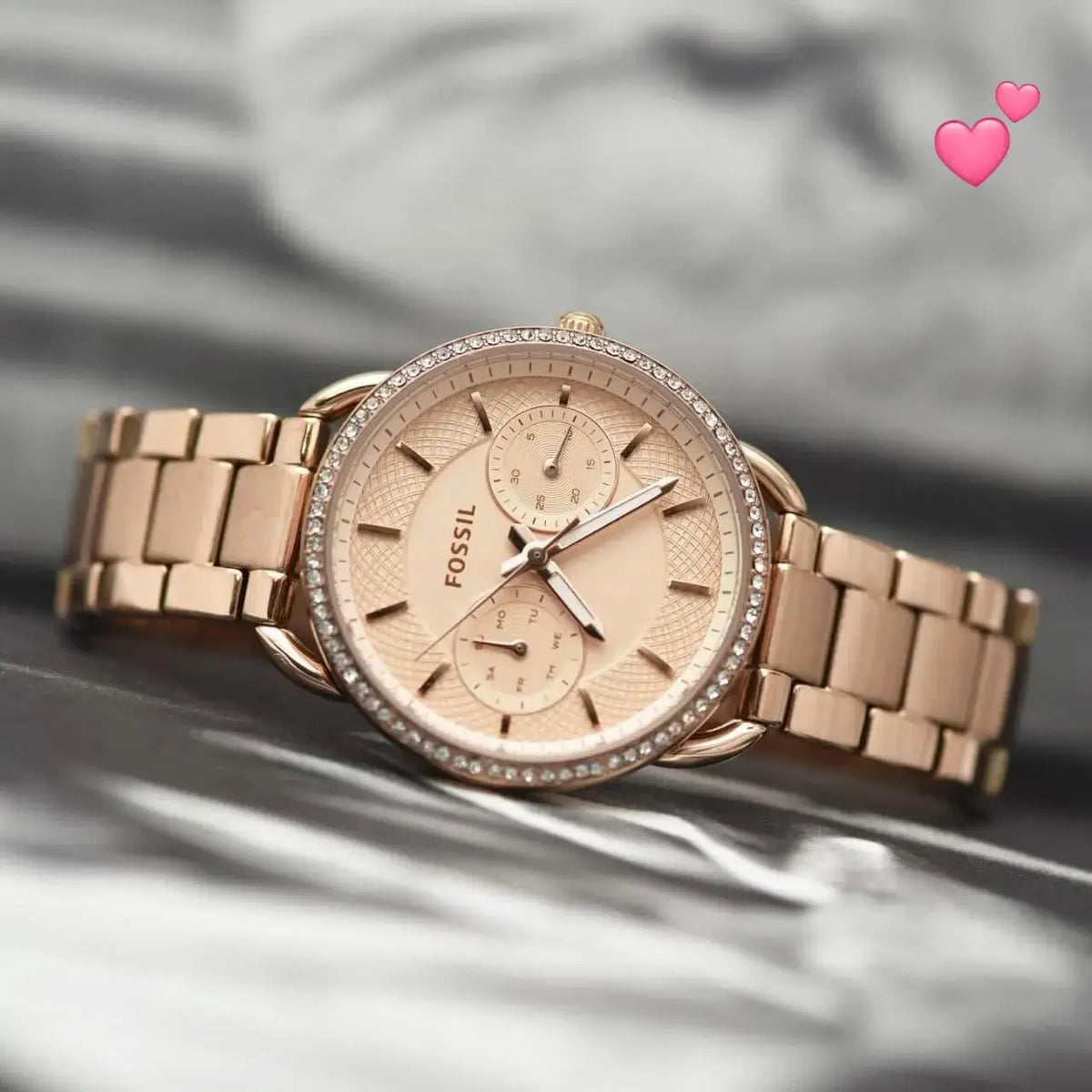 Fossil Tailor Analog For Womens