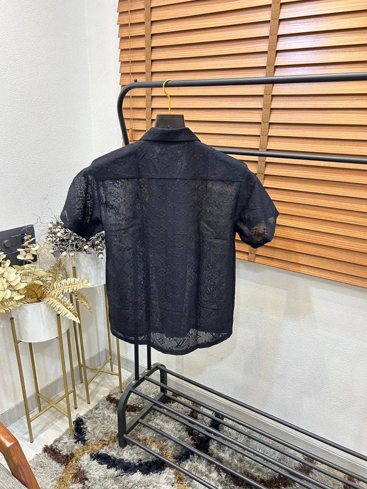 Loui_s Vuitton Turkey Imported Knitted Premium Crochet Half Shirt
