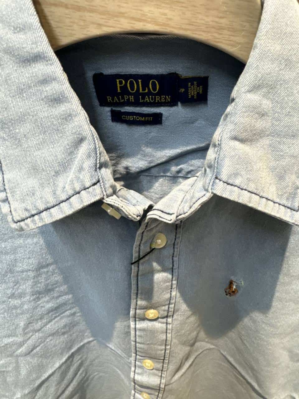 POLO RALPH LAURE_N DENIM SHIRT AVAILABLE IN ULTRA PREMIUM QUALITY