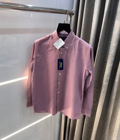 Ralph  Lauren Milange Embroidery Logo Classic Shirt