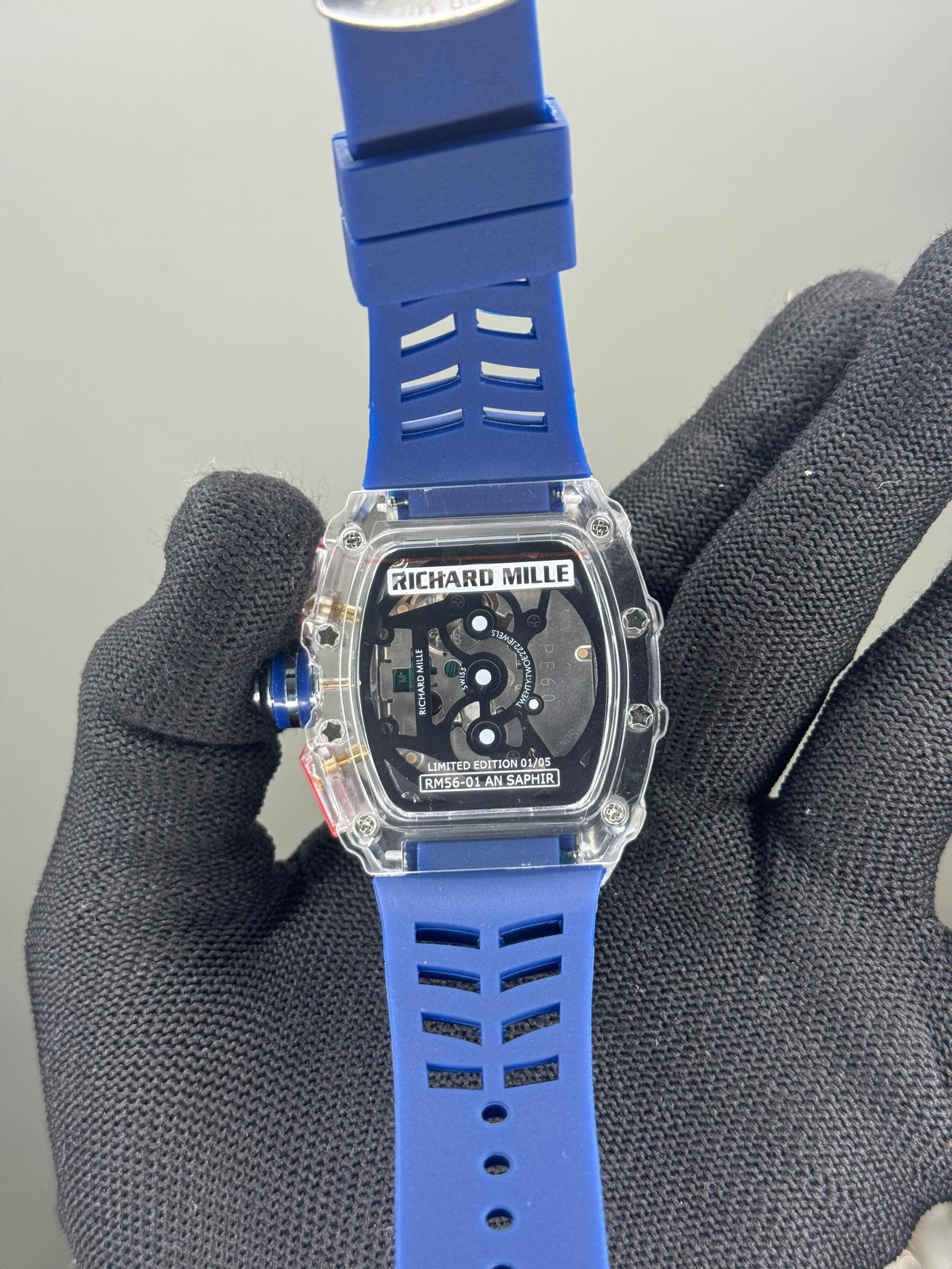 Richard Mille mcL4Ren. Blue Chronograph Special Edition Watch