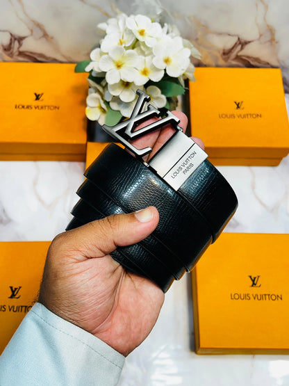LV LO..U!S.. VUIt+ON PREMIUM QUALITY IMPORTED CROCO REVERSIBLE STARPS WITH OG BO..X LV-211