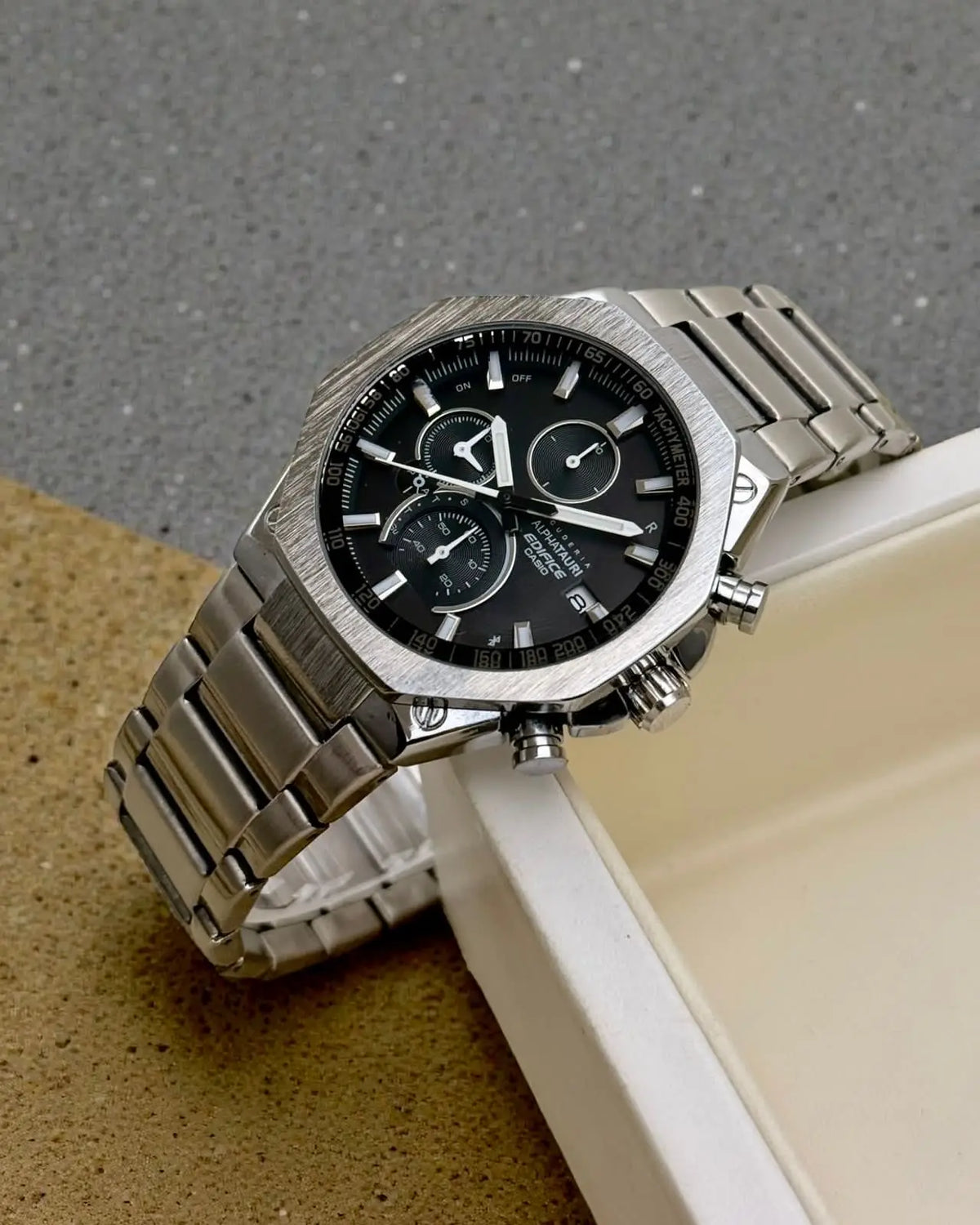 Sale Casio Edifice EQB-1100 Silver Black