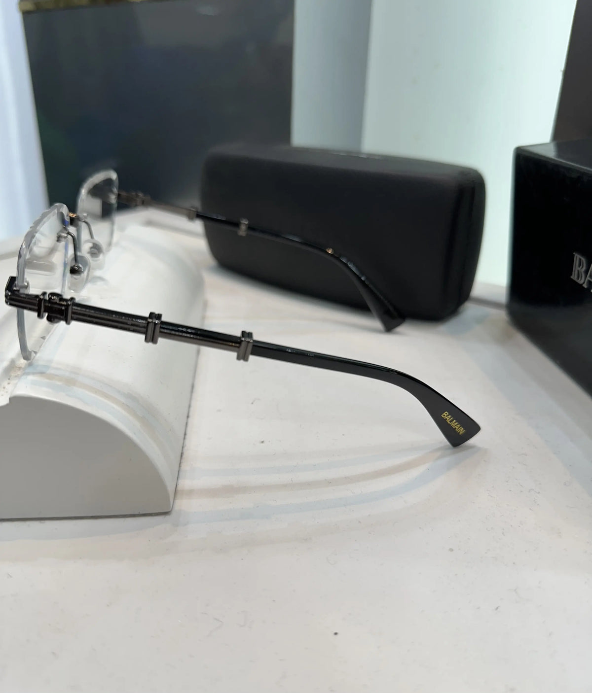 Balmai n Designer Black Premium Glasses 7020