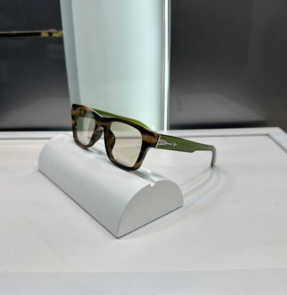Jacques Marie Mage Green Tiger Premium Glasses 6645