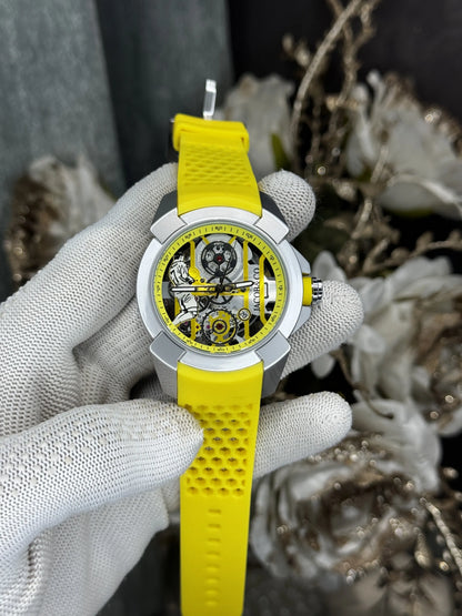 Jacob&Co. Cr7 Silver Yellow Premium Watch