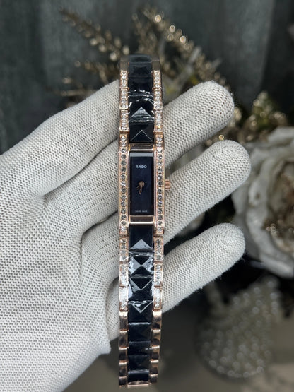Rad o Copper Black Premium Ladies Watch
