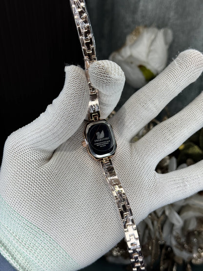 Swarovsk i Dextera Rose Gold Black Premium Watch