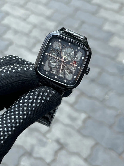 Rad_o Square Black Automatic