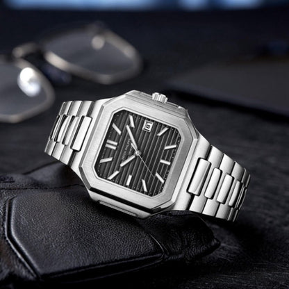 Patek Phillip Cubitus Chain Silver/