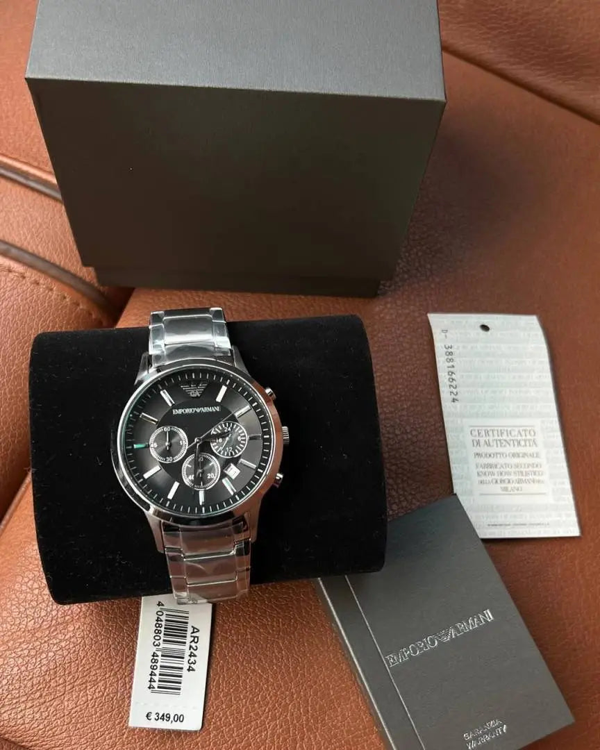 Emporio Arman_i Classic Silver-Black