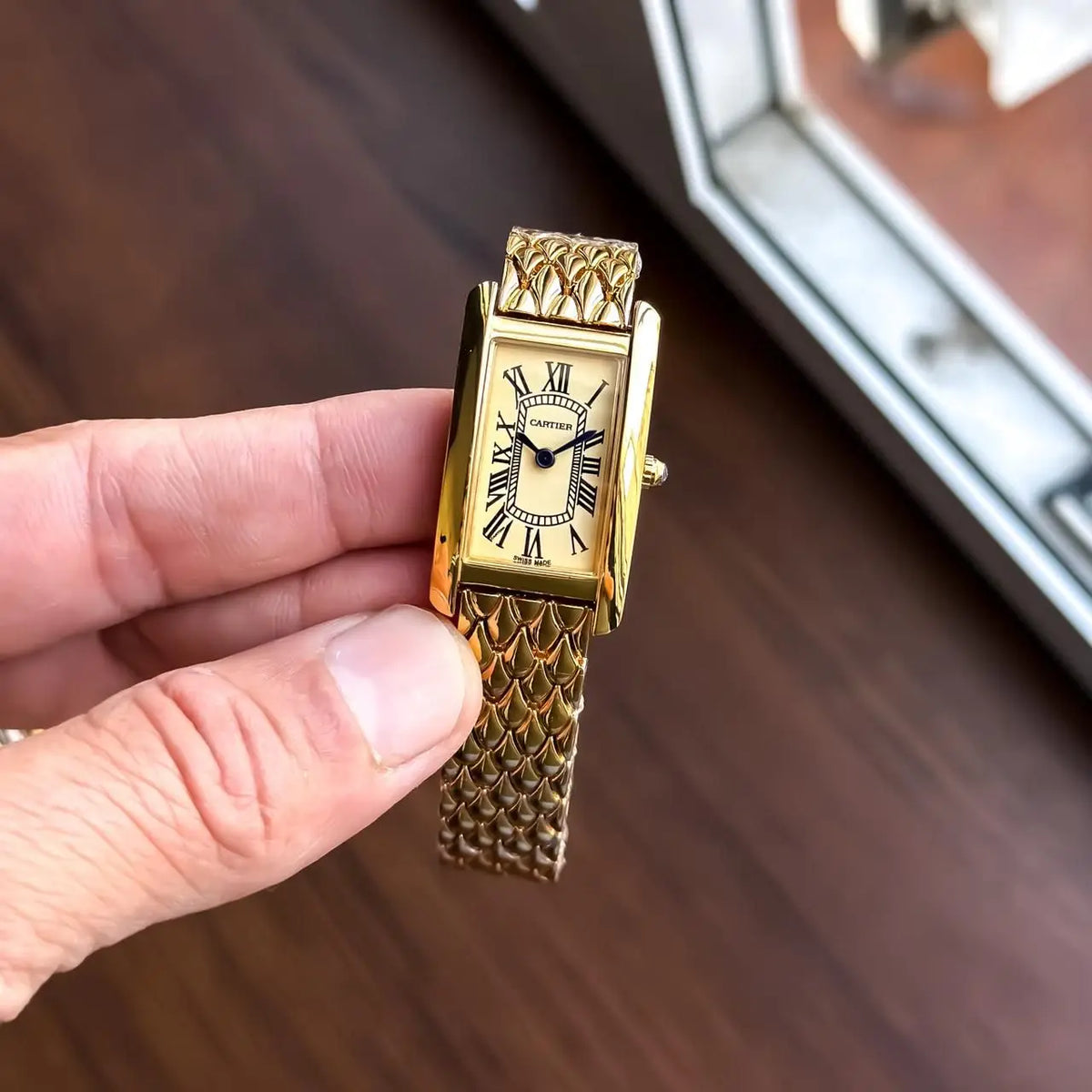 Cartier Mini Tank For Her ❣️