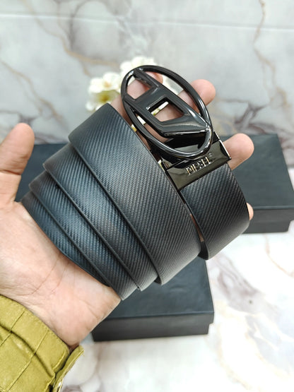 DIESEL PREMIUM QUALITY REVERSEABLE BELT WITH OG BOX D-101