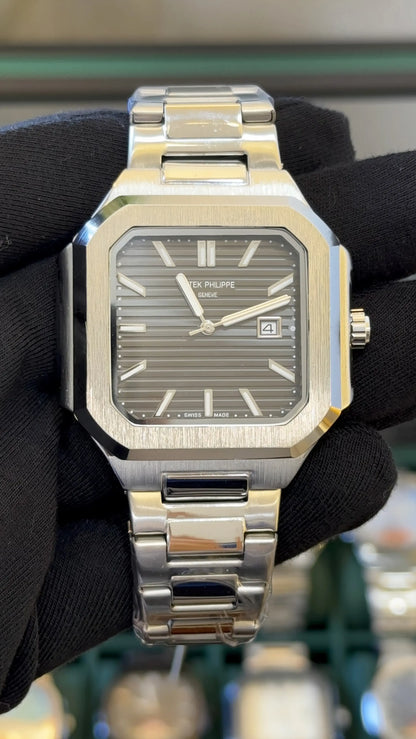 Patek Phillip Cubitus Chain Silver/