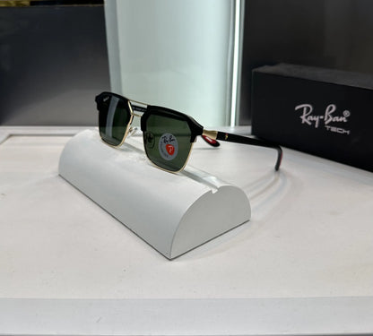 Rayban Black Green Premium Shades 04