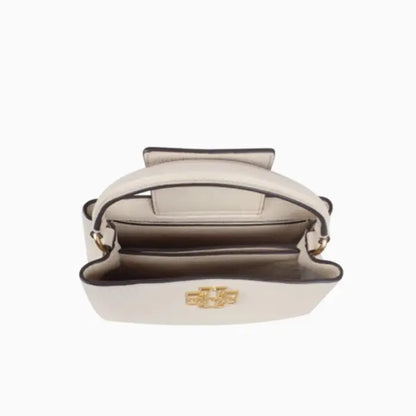 TORY BURCH BRITTEN SATCHEL PREMIUM BAG WITH OG BOX AND ACCESSORIES