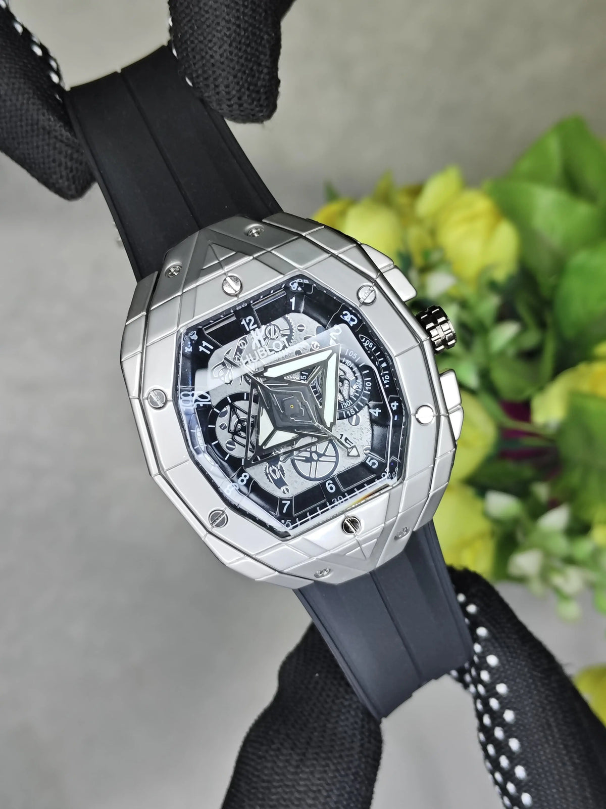 hublot black grey