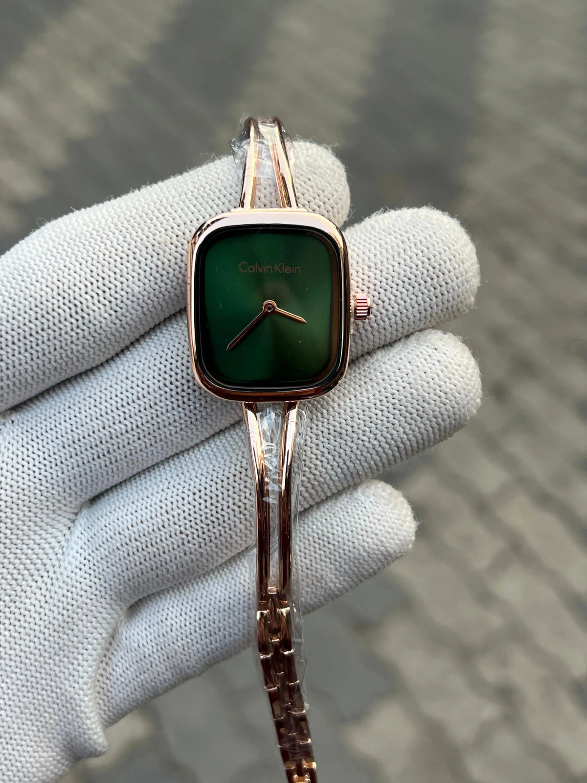 Calvin Klein Rose Gold Green